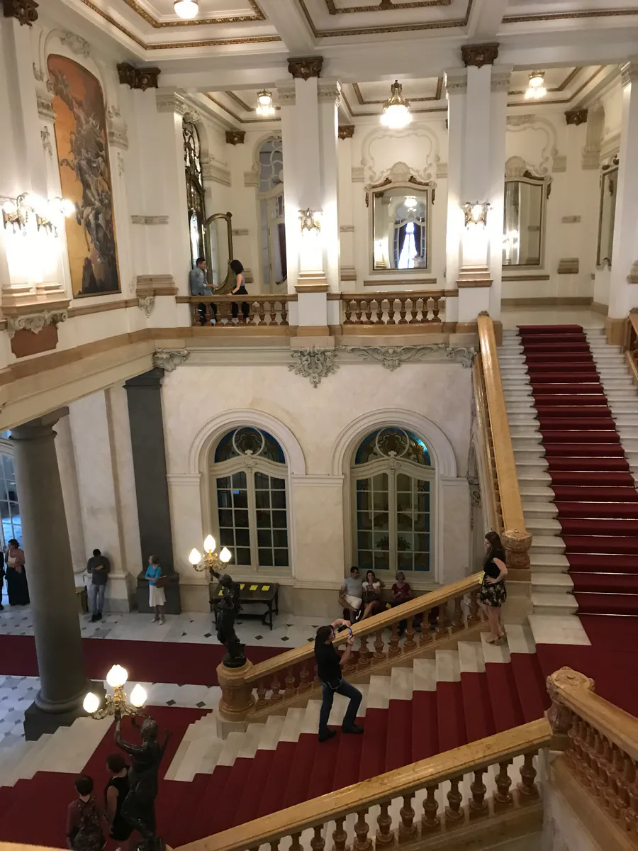 Theatro Municipal, Sao Paulo’s opera house. 