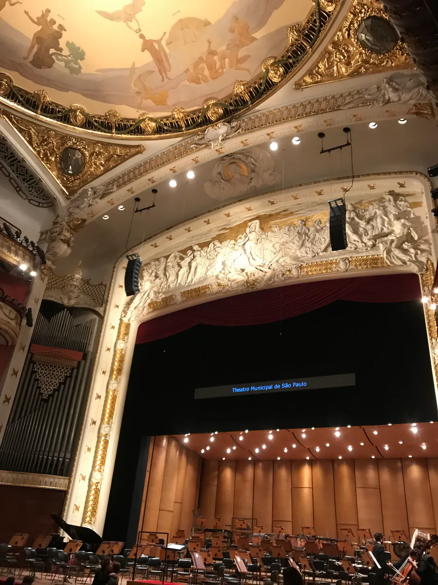 Theatro Municipal, Sao Paulo’s opera house. 