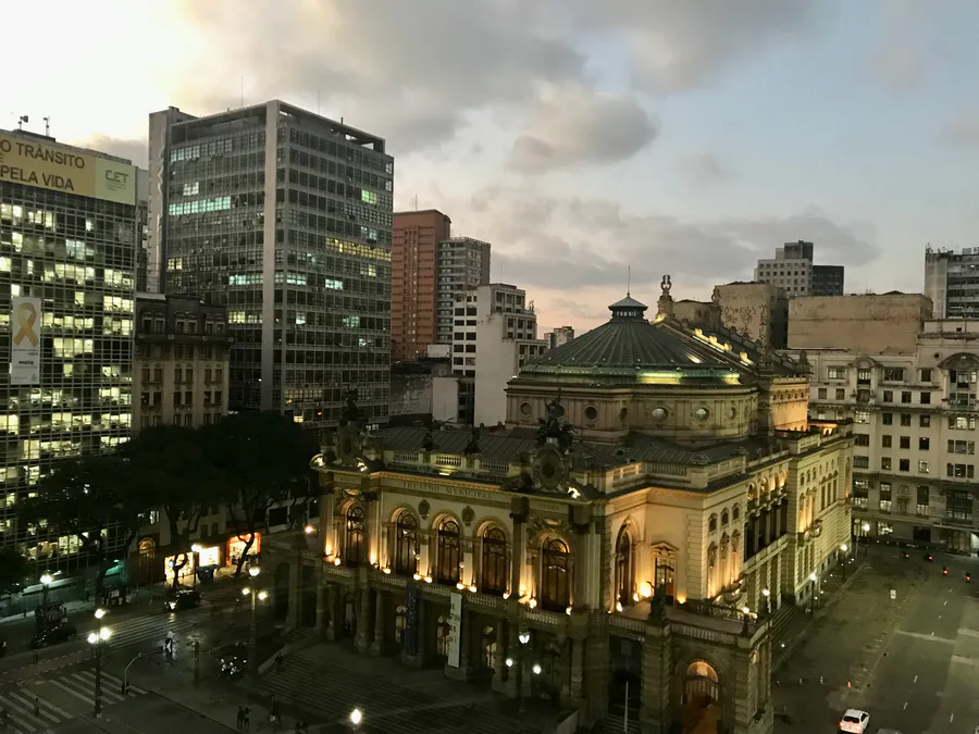 Theatro Municipal, Sao Paulo’s opera house. 