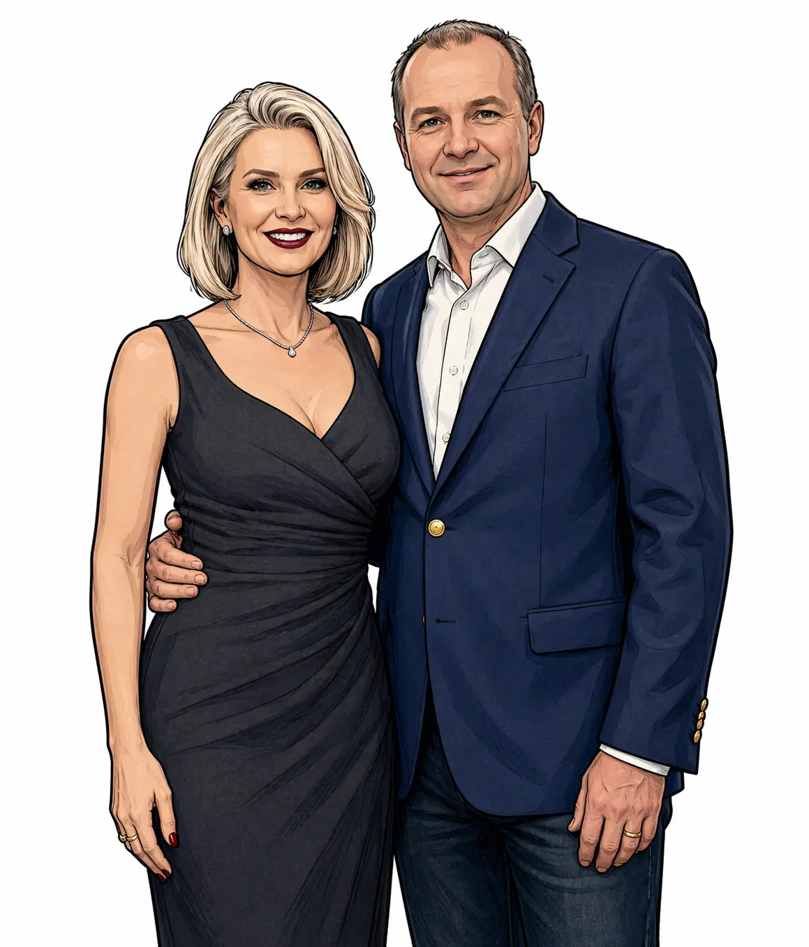 Mario Caminsqui and Thereza Almeida-Franc